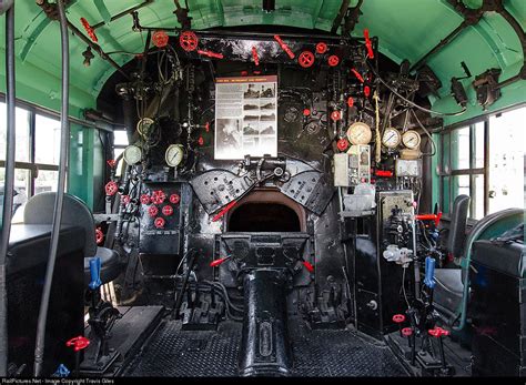 Interior view of greenbrier class locomotive 614. | Steam locomotive ...