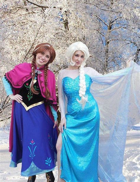 Elsa and Anna Frozen costumes | Etsy | Frozen costume, Anna frozen ...