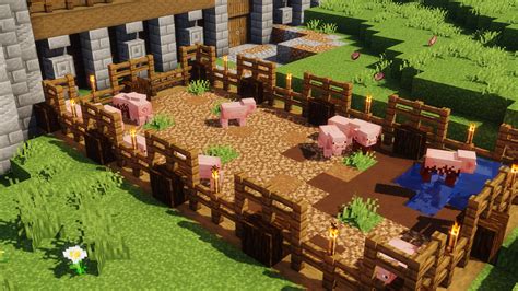 Muddy Pig Farm : r/Minecraft