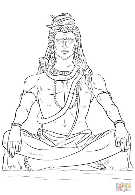 Pin by prabha on Lord shiva | Lord shiva sketch, Lord shiva painting ...