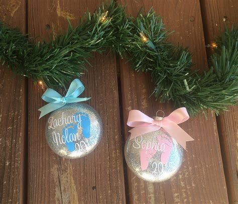 Baby's First Christmas Ornament Personalized Baby