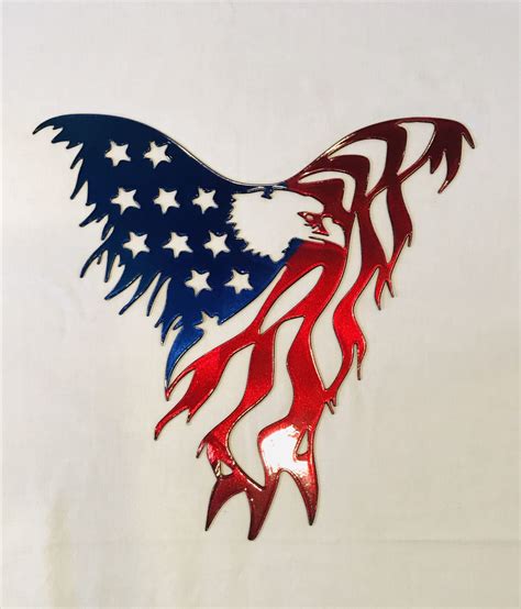 American Flag Eagle | Metal Art & Decor | San Antonio | Texas | USA