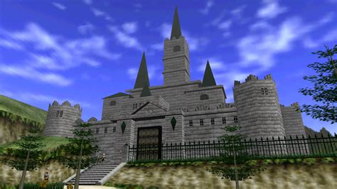 Hyrule Castle (The Legend of Zelda: Ocarina of Time) Minecraft Map