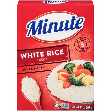 Minute White Rice, Instant, Enriched, Long Grain, 14 oz (396 g)