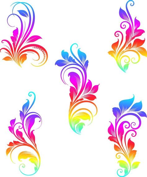 Colorful Swirls Vector for Free Download | FreeImages