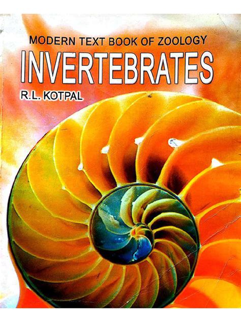 Modern Text Book of Zoology Invertebrates (R.L. Kotpal) | PDF