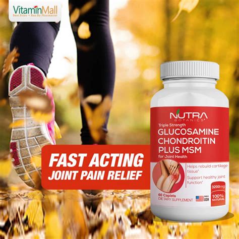 Glucosamine Chondroitin MSM Joint Supplement For Knee Pain - VitaminMall