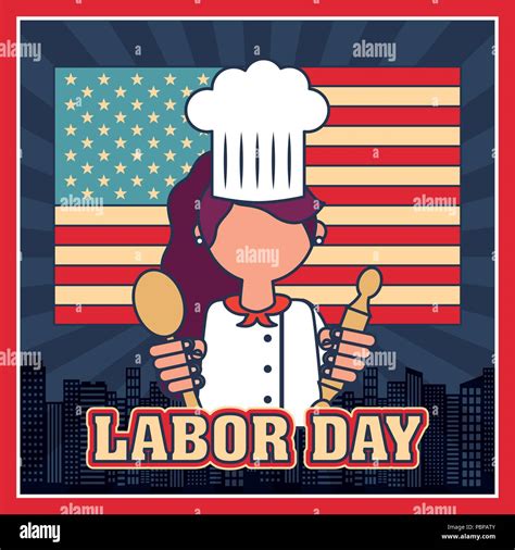 labor day card Stock Vector Image & Art - Alamy