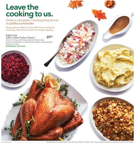 Publix Thanksgiving 2020 Current weekly ad 11/19 - 11/25/2020 [20 ...