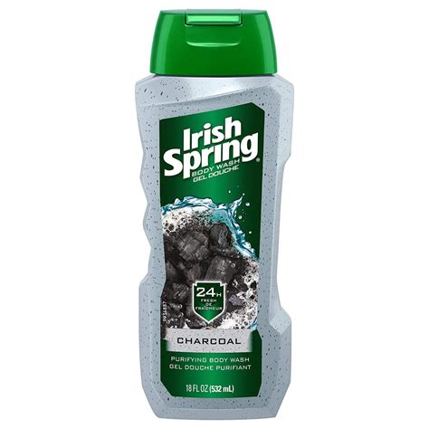 Irish Spring Charcoal Purifying Body Wash - 18 fl oz 532 ml (2 pack ...