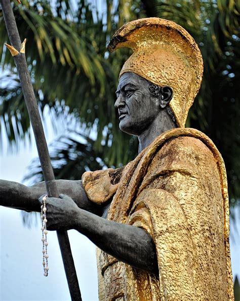 King Kamehameha I Statue Hilo Hawaii Photograph by Heidi Fickinger ...