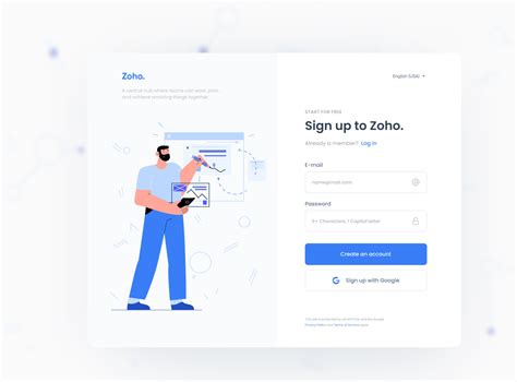 Sign Up Form by Emiliia Nerysnytsia on Dribbble