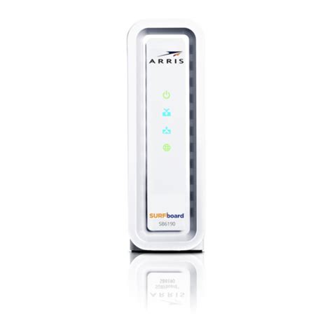 ARRIS SURFboard Cable Modem SB6190 Docsis User Guide | ManualsLib