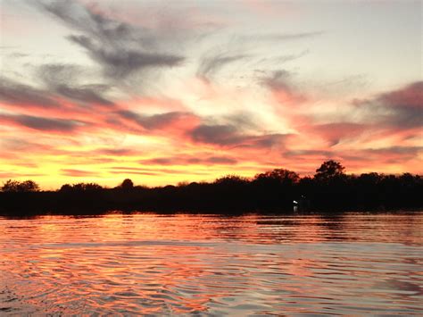 Sunset 122812 - Lake Okeechobee Bass Fishing Guides