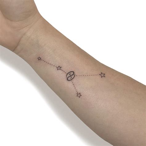 Cancer Zodiac Tattoo Ideas Celebrating the Water Sign