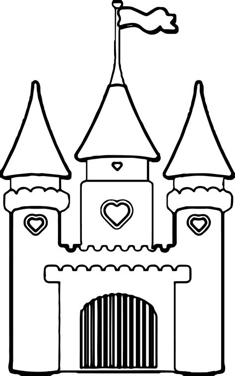 Cinderella Castle Drawing | Free download on ClipArtMag