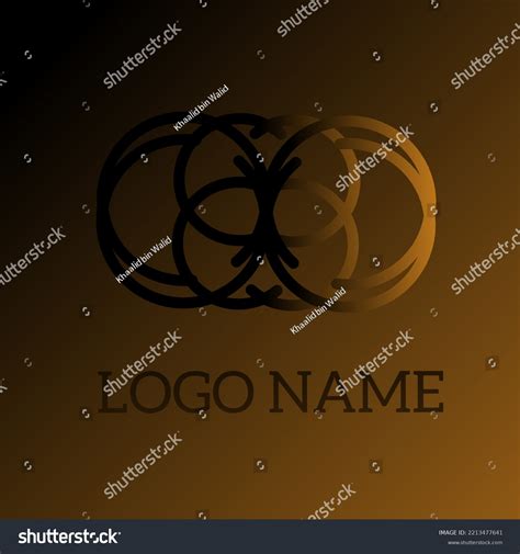 Luxury Logo Vector Gold Theme Stock Vector (Royalty Free) 2213477641 ...