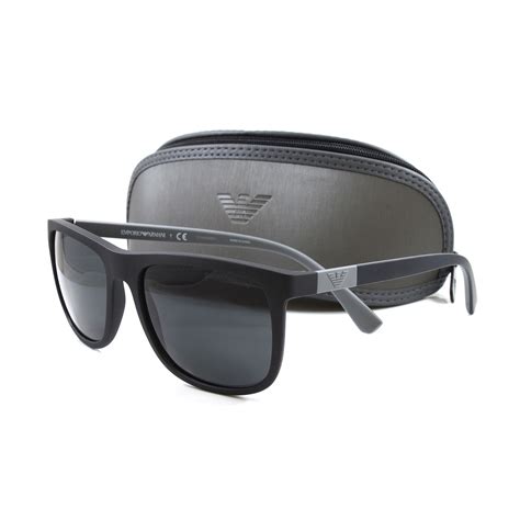 Emporio Armani // Men's EA4079 Sunglasses // Matte Black - Emporio ...