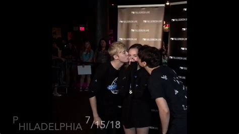 Meeting Sam and Colby on Their Tour ️ (7/15/18 Philadelphia, PA) - YouTube