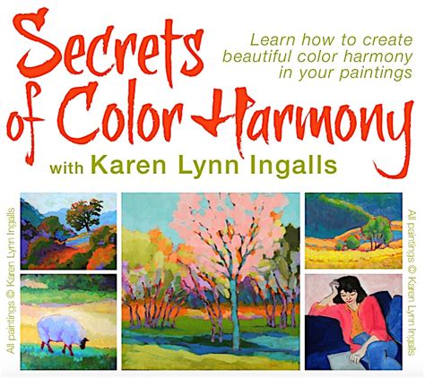 Secrets of Color Harmony - Art Workshop - Art & Painting Workshops ...