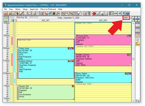 Viewing Scheduled Production Amounts | Dentrix Enterprise Blog