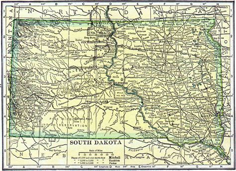 1910 South Dakota Census Map | Access Genealogy