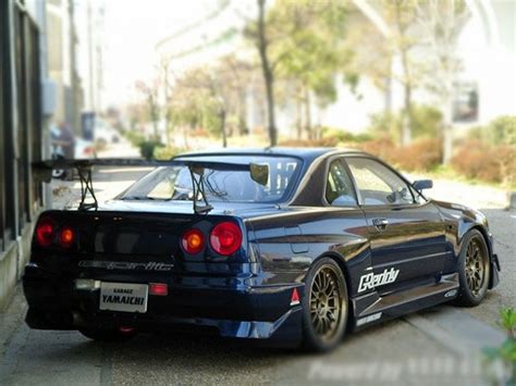 FULL MODIFIED NISSAN SKYLINE GTR R34 FOR SALE JAPAN - CAR ON TRACK TRADING