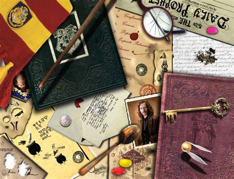 Harry Potter Book Cover Wallpapers on WallpaperDog