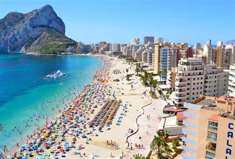 Playas del minicipio de Calpe - Alicante, Comunidad Valenciana, ES ...