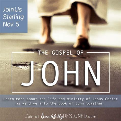 The Gospel of John Bible Study - Beautifully Designed