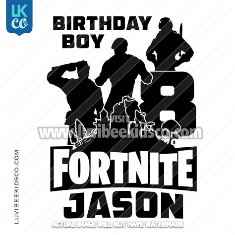 Fortnite Birthday Squad Svg Free - 222+ SVG File for Cricut