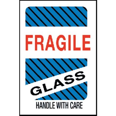 Fragile Glass Sign - ClipArt Best