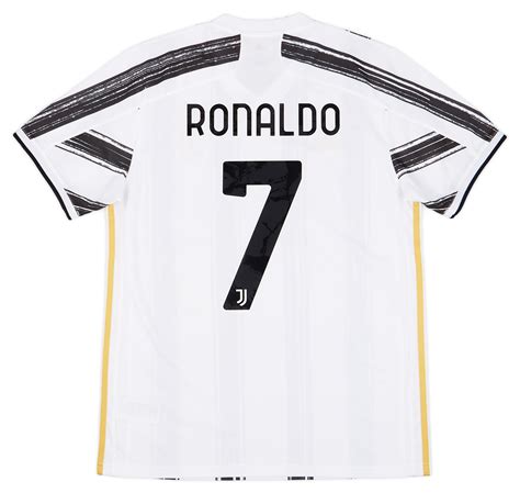 2020-21 Juventus Home Shirt Ronaldo #7 - NEW - (L)