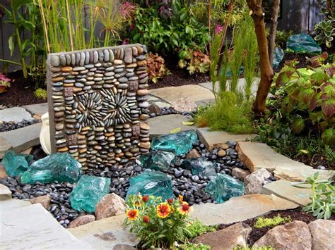 DIY Rock Water Feature | Backyard Design Ideas