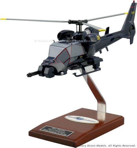 Blue Thunder Helicopter Model | Factory Direct Models