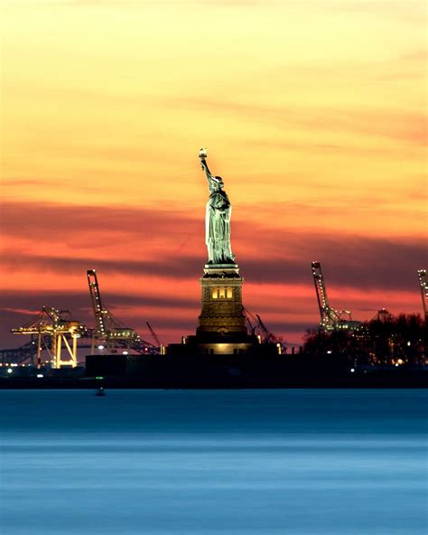 1680x1050px | free download | HD wallpaper: panorama Statue of Liberty ...