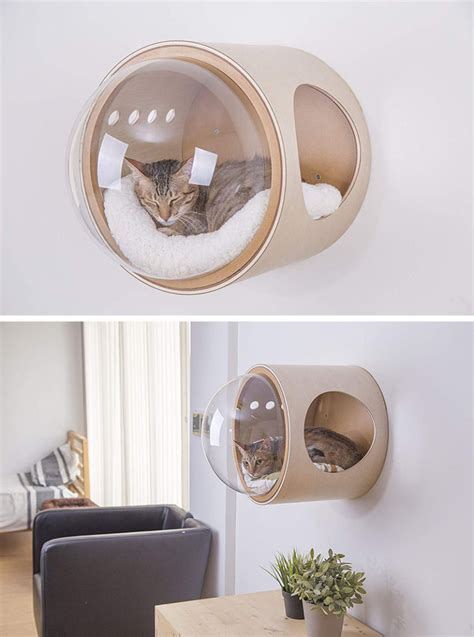 Spaceship Inspired Modern Cat Beds Are A Thing Now