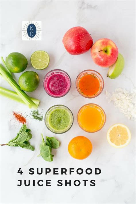 4 Juice Shot Recipes: The Healthy Shots Everyone Can Benefit From ...