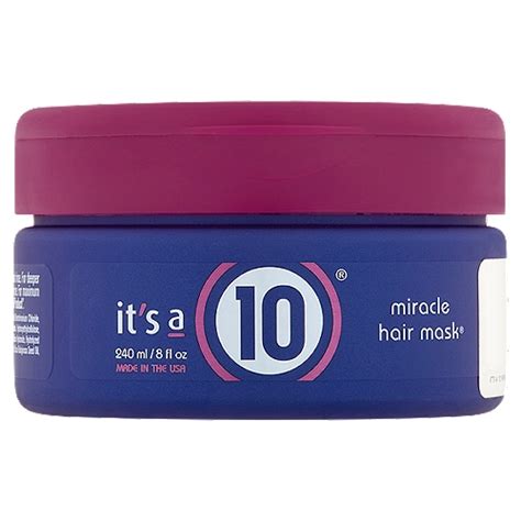 It's a 10 Miracle Hair Mask, 8 fl oz