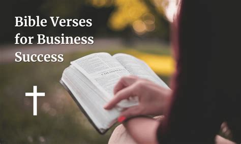 20 Bible Verses for Business Success