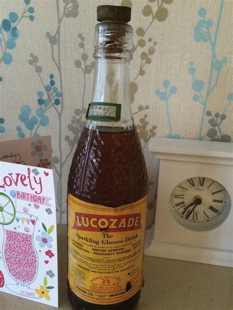 1950's? Lucozade Bottle with Lucozade still in, | Collectors Weekly