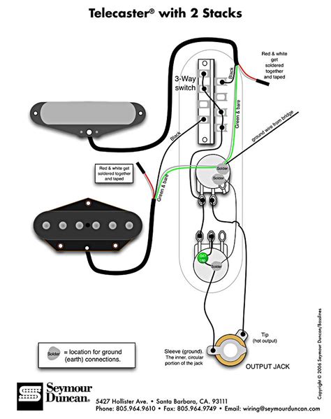 Fender Telecaster Three Way Diagram | Guitar pickups, Telecaster ...