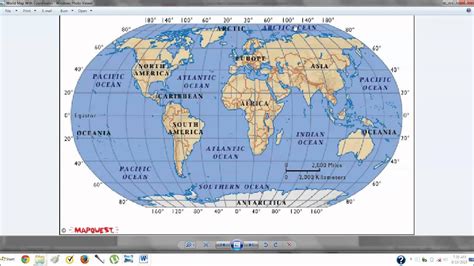 United States Map With Coordinates