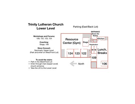 Trinity Lutheran Floor Plan | CSB