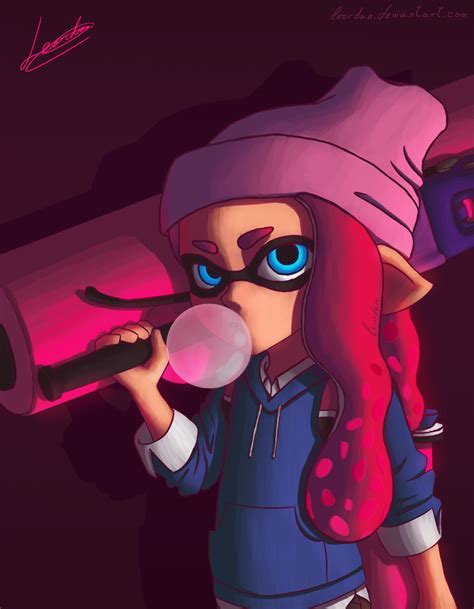 Inkling Girl, Splatoon 2 by Leordan on DeviantArt