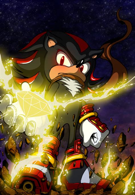 Shadow the hedgehog Sonic Boom color by Abylaikhan on DeviantArt