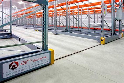 Mobile Pallet Racking | Compact Storage Solution | AR Racking