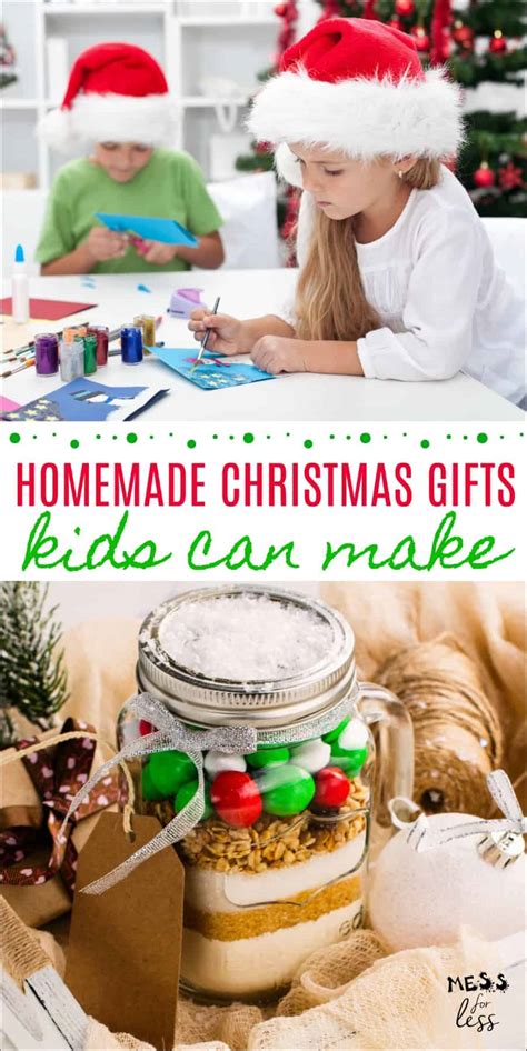 Homemade-Christmas-Gifts-Kids-Can-Make - Mess for Less