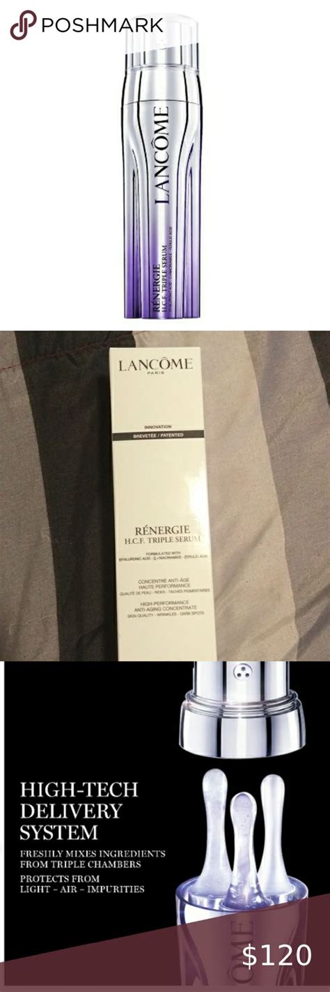 Lancome Renergie H.C.F Triple Serum | Lancome, Lancome renergie, Serum