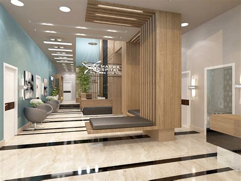 hospital hall and waiting area design :: Behance